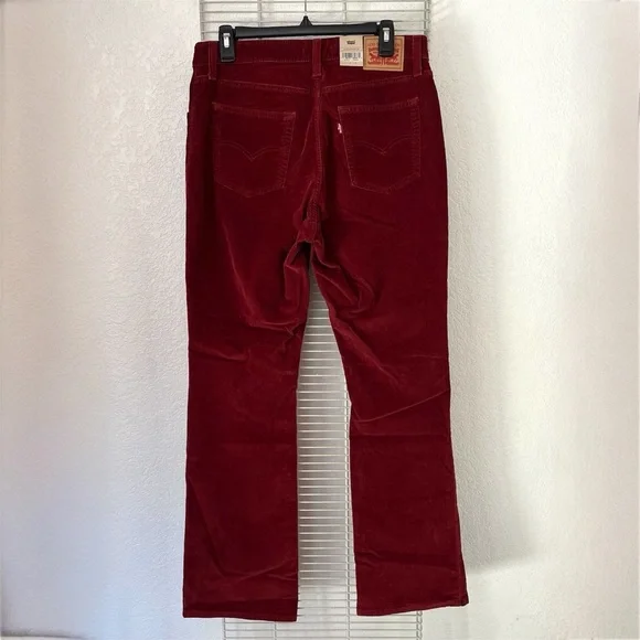 New Levi’s 725 High Rise Bootcut Corduroy Pants - Picture 6 of 10